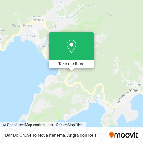 Bar Do Chuveiro Nova Itanema map