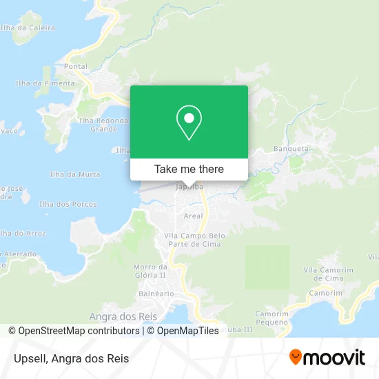 Upsell map