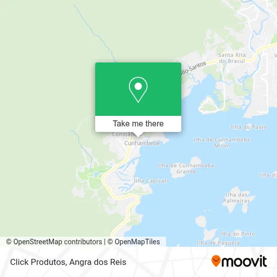 Click Produtos map