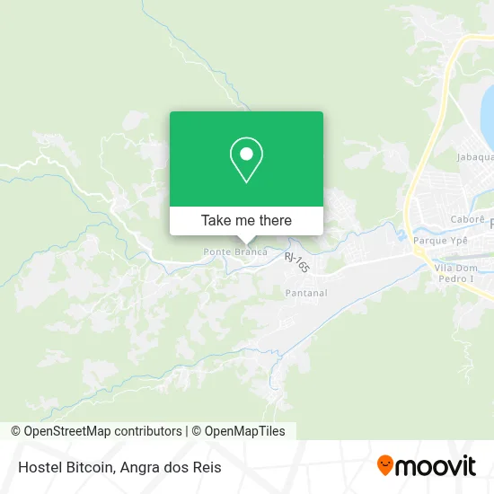 Hostel Bitcoin map