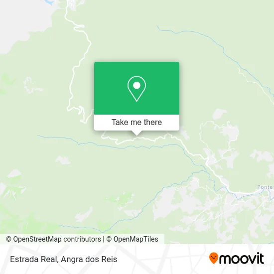 Estrada Real map