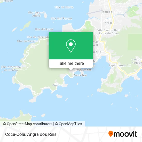 Coca-Cola map