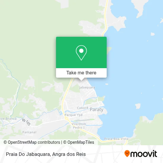 Praia Do Jabaquara map