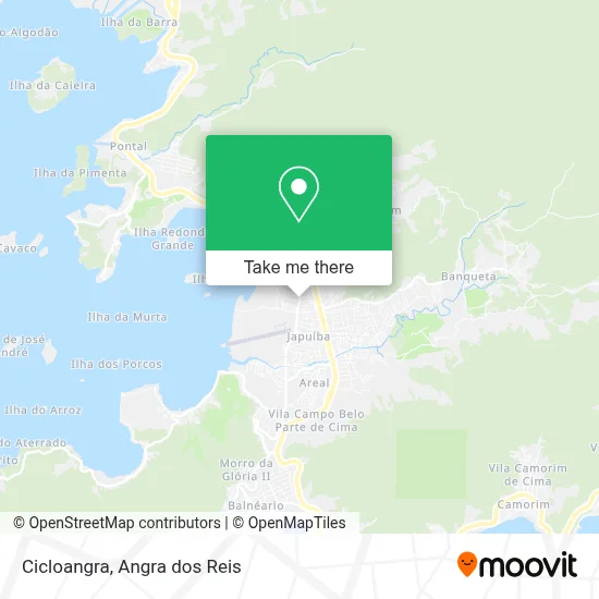 Cicloangra map