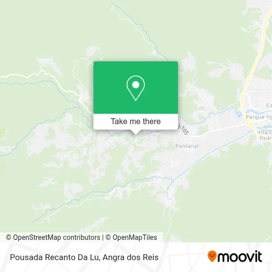 Pousada Recanto Da Lu map