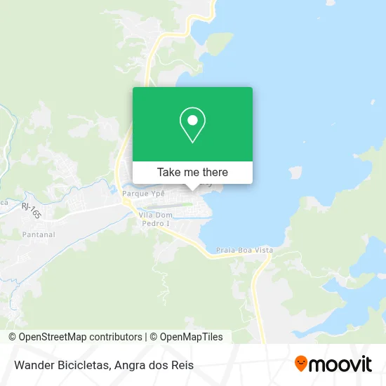 Wander Bicicletas map