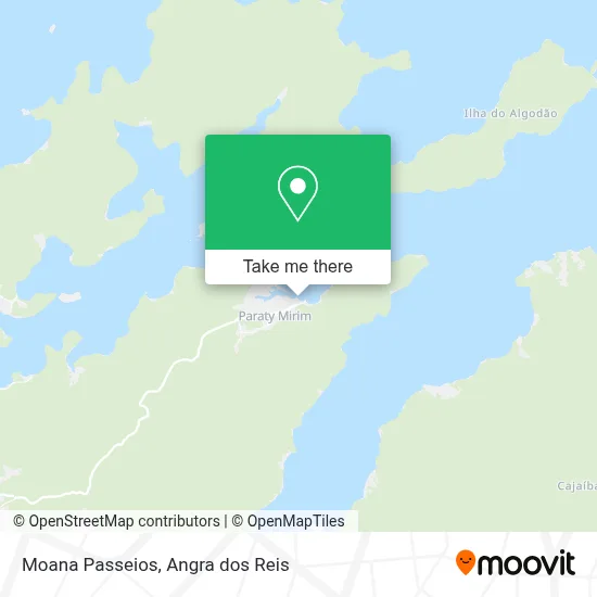 Moana Passeios map