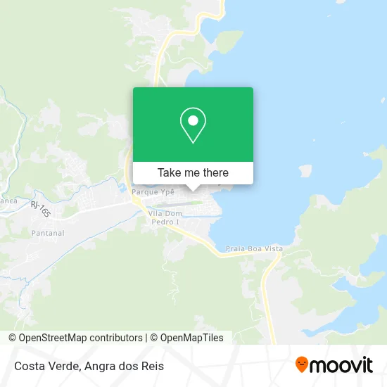 Costa Verde map