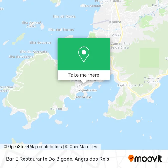Bar E Restaurante Do Bigode map