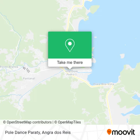 Pole Dance Paraty map