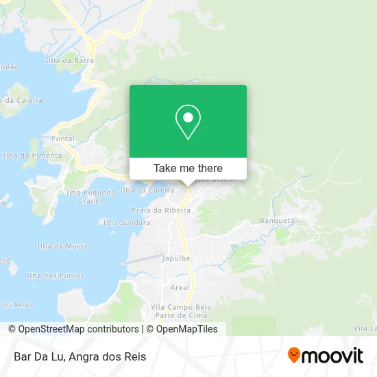 Bar Da Lu map