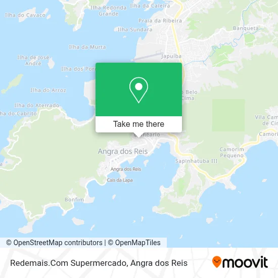 Redemais.Com Supermercado map