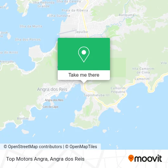 Top Motors Angra map