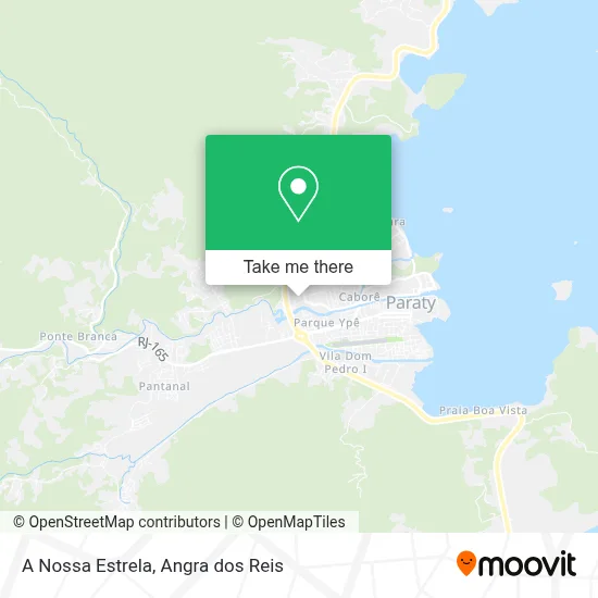 A Nossa Estrela map