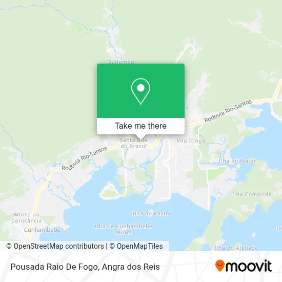 Pousada Raio De Fogo map