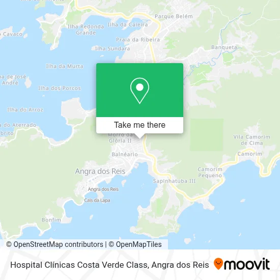 Hospital Clínicas Costa Verde Class map