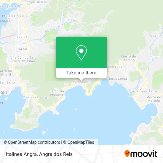 Italinea Angra map