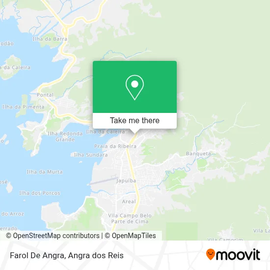 Farol De Angra map