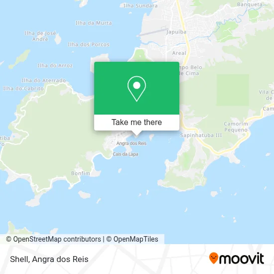 Shell map