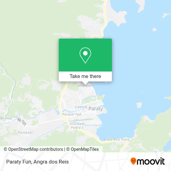 Paraty Fun map