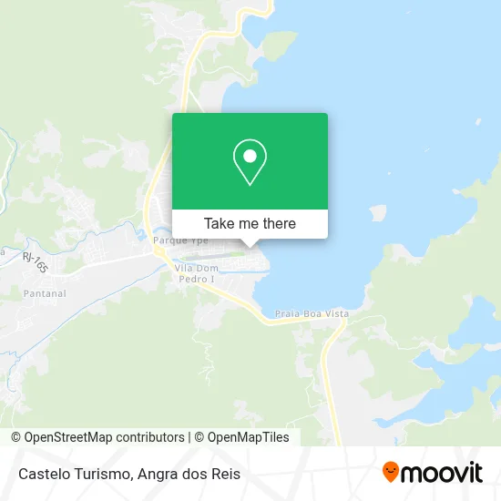 Castelo Turismo map