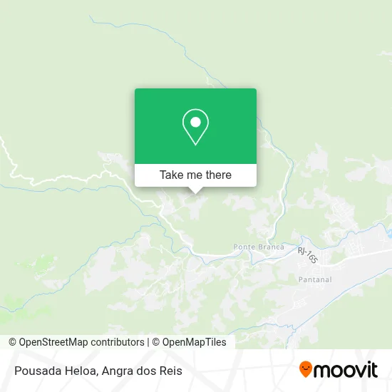 Pousada Heloa map