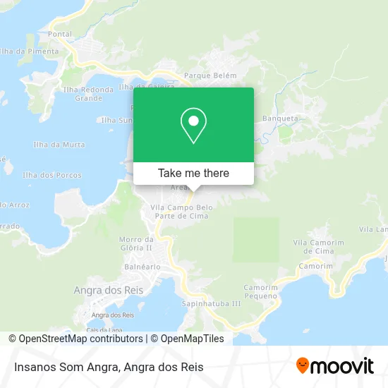 Insanos Som Angra map