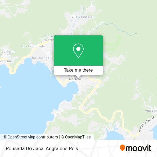 Pousada Do Jaca map