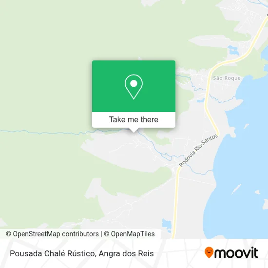 Pousada Chalé Rústico map