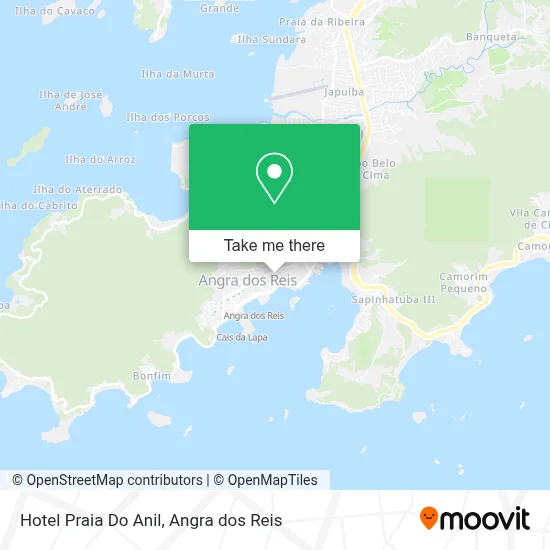 Hotel Praia Do Anil map