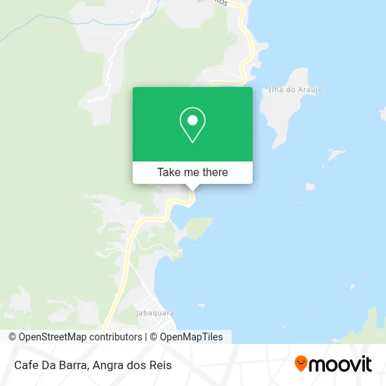 Cafe Da Barra map