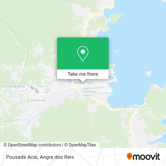 Pousada Acai map
