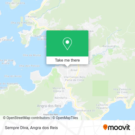 Sempre Diva map