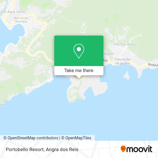 Portobello Resort map