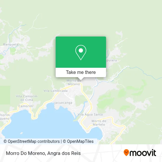 Morro Do Moreno map