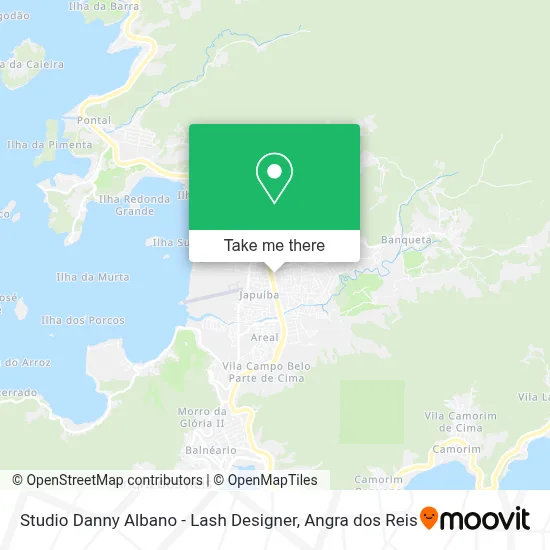 Studio Danny Albano - Lash Designer map