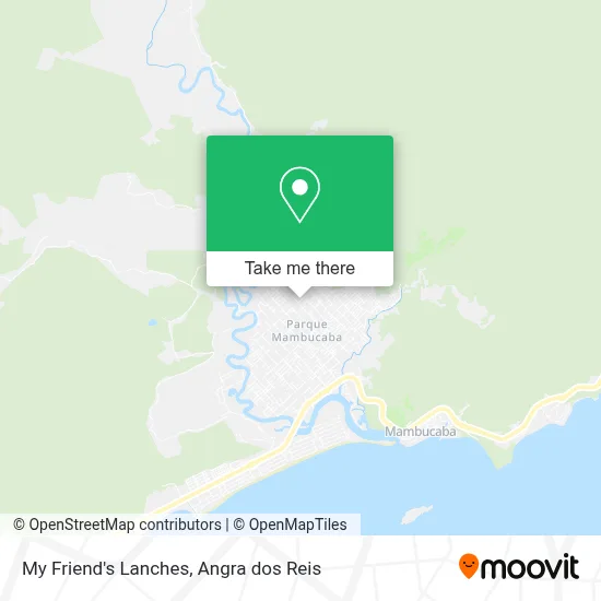 My Friend's Lanches map
