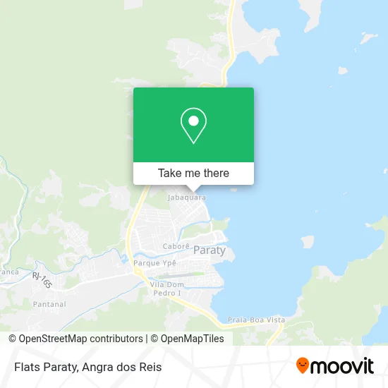 Flats Paraty map