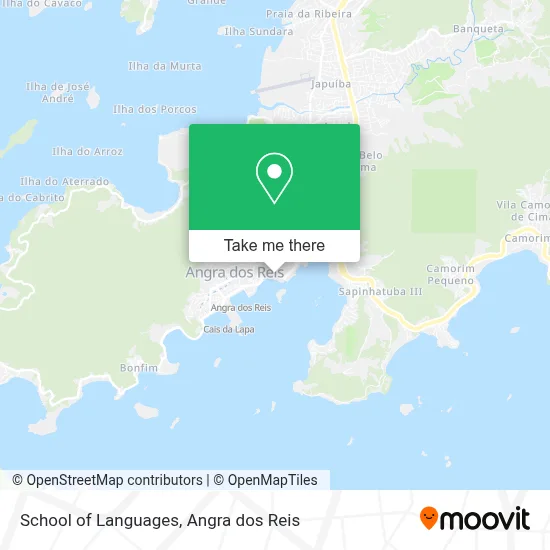 School Of Languages map