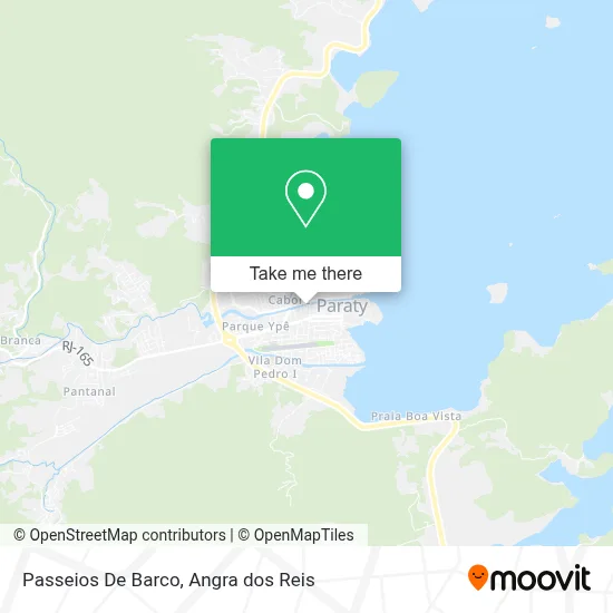 Passeios De Barco map
