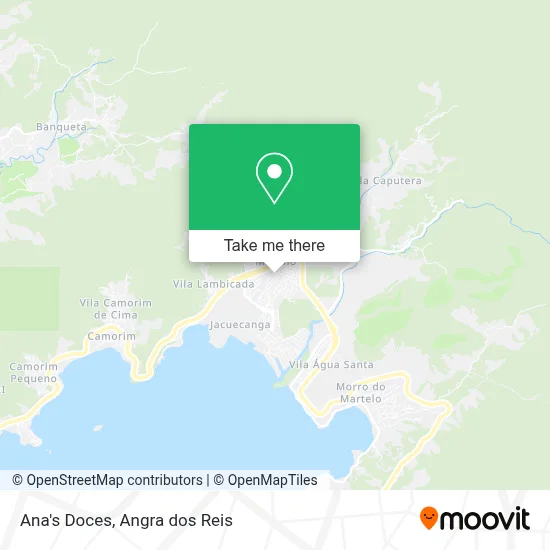 Ana's Doces map