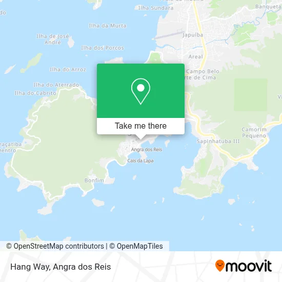 Hang Way map