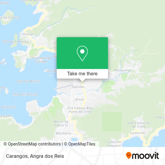 Carangos map