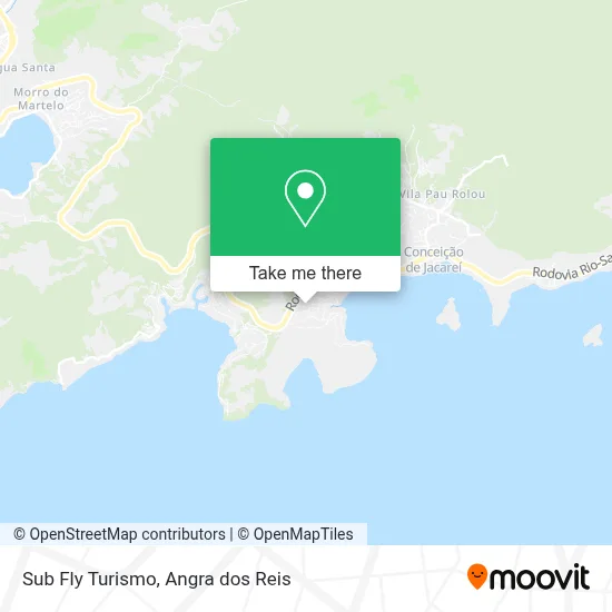 Sub Fly Turismo map