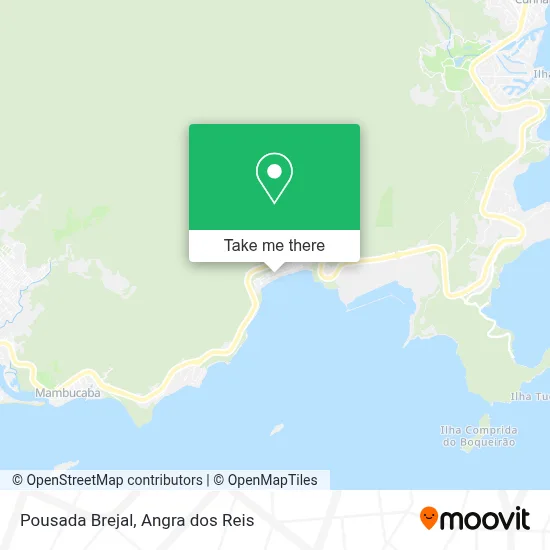 Pousada Brejal map