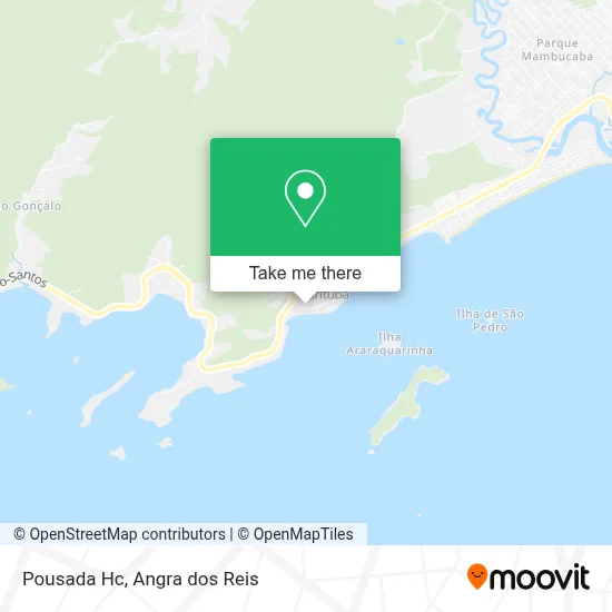 Pousada Hc map