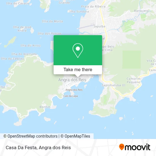 Casa Da Festa map