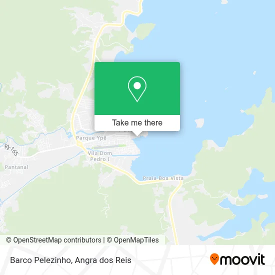 Barco Pelezinho map