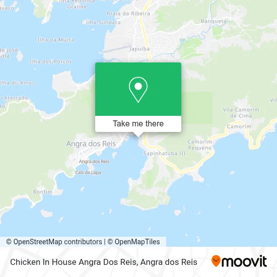 Chicken In House Angra Dos Reis map