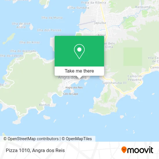 Pizza 1010 map